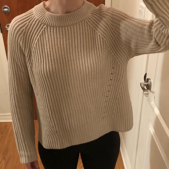 Taupe knit sweater - Picture 9 of 9